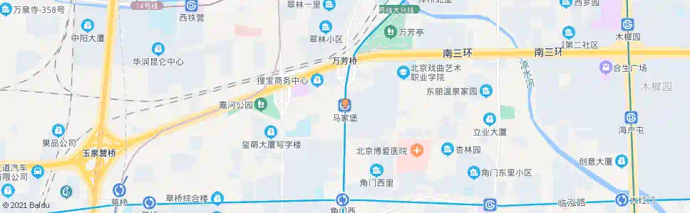 北京马家堡路北口_公交站地图_北京公交_妙搜公交查询2024