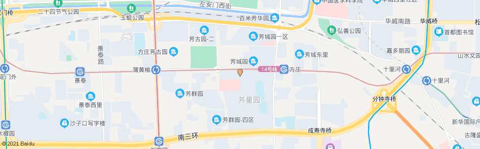 北京芳星园_公交站地图_北京公交_妙搜公交查询2024
