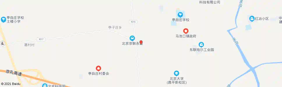 北京亭子庄东_公交站地图_北京公交_妙搜公交查询2024