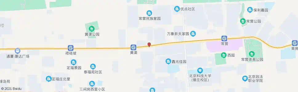 北京常营路口西_公交站地图_北京公交_妙搜公交查询2024