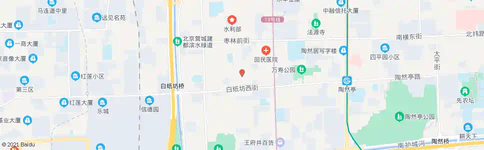 北京白纸坊_公交站地图_北京公交_妙搜公交查询2024