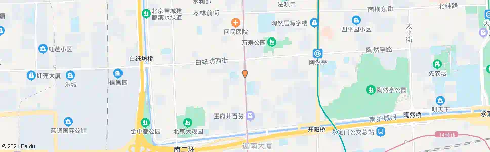 北京南樱桃园路口南_公交站地图_北京公交_妙搜公交查询2024