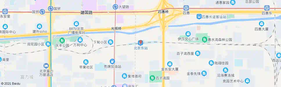 北京东府路口_公交站地图_北京公交_妙搜公交查询2024