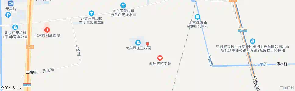 北京西庄村_公交站地图_北京公交_妙搜公交查询2024