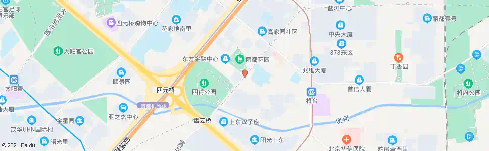 北京芳园里_公交站地图_北京公交_妙搜公交查询2024