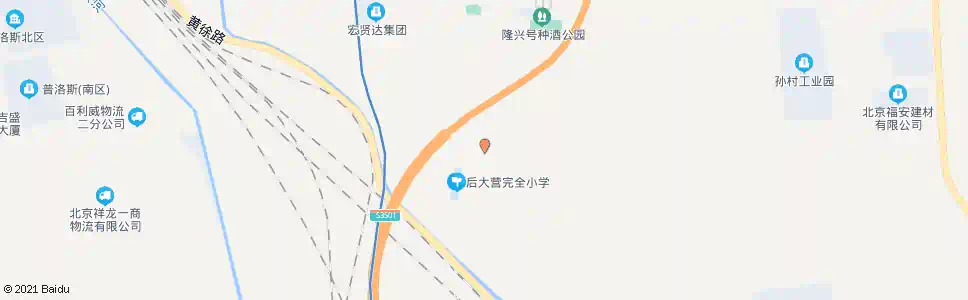 北京后大营北口_公交站地图_北京公交_妙搜公交查询2024