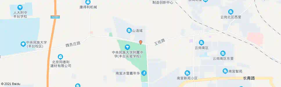 北京王佐汽车站_公交站地图_北京公交_妙搜公交查询2024