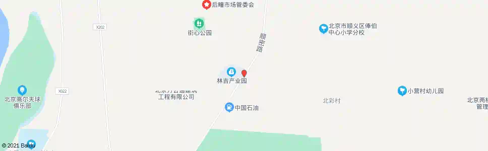 北京郝家疃前疃_公交站地图_北京公交_妙搜公交查询2024