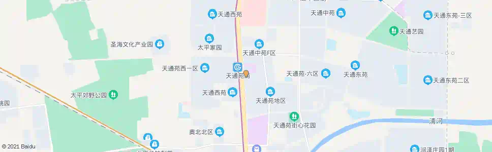 北京台湾新城南_公交站地图_北京公交_妙搜公交查询2024