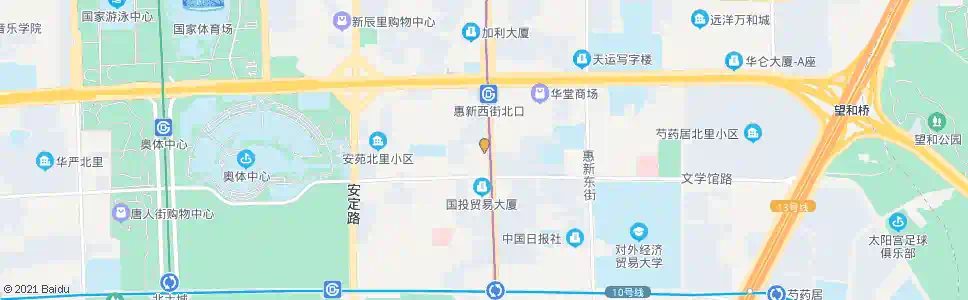 北京农民日报社_公交站地图_北京公交_妙搜公交查询2024