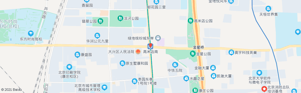北京高米店_公交站地图_北京公交_妙搜公交查询2024