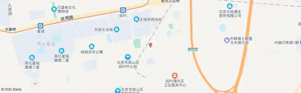 北京房山梨园东里_公交站地图_北京公交_妙搜公交查询2024