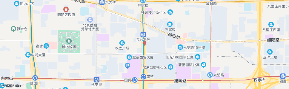北京光华桥北_公交站地图_北京公交_妙搜公交查询2024