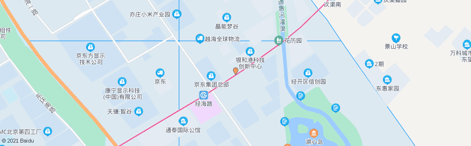 北京经海五路_公交站地图_北京公交_妙搜公交查询2024