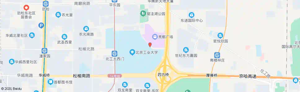 北京祁家坟_公交站地图_北京公交_妙搜公交查询2024