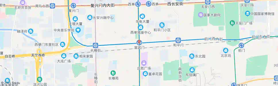 北京宣武门外_公交站地图_北京公交_妙搜公交查询2024