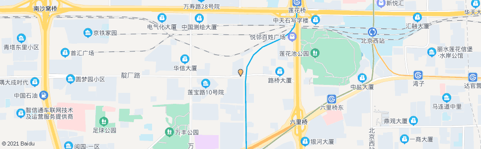 北京马官营西_公交站地图_北京公交_妙搜公交查询2024