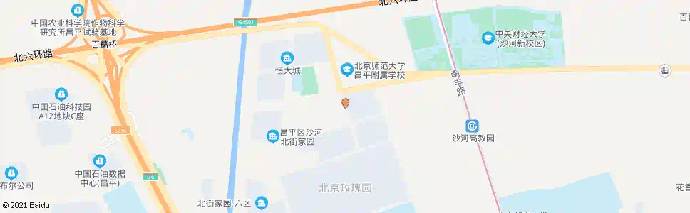 北京北街家园二区东门_公交站地图_北京公交_妙搜公交查询2024