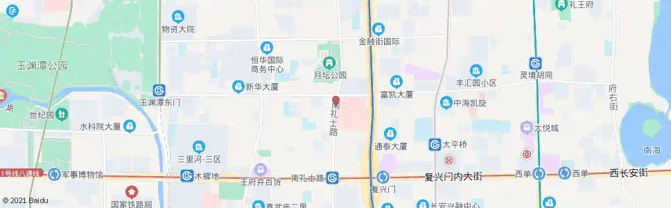 北京北京儿童医院西门_公交站地图_北京公交_妙搜公交查询2024