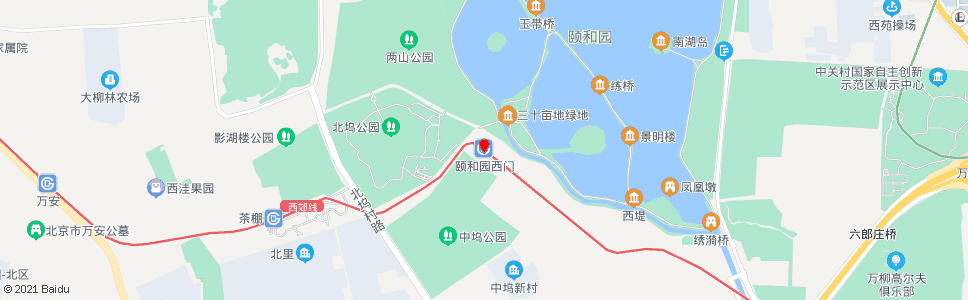 北京颐和园_公交站地图_北京公交_妙搜公交查询2024