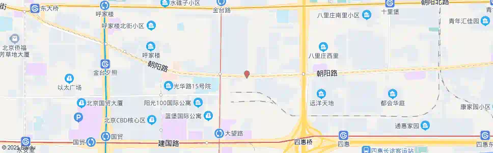 北京红庙路口东_公交站地图_北京公交_妙搜公交查询2024