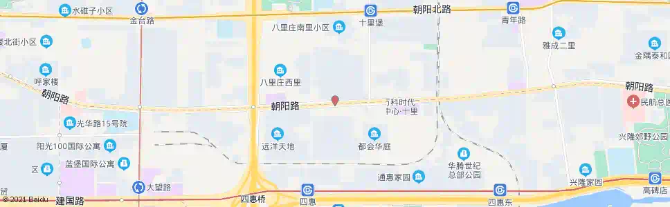 北京东八里庄_公交站地图_北京公交_妙搜公交查询2024