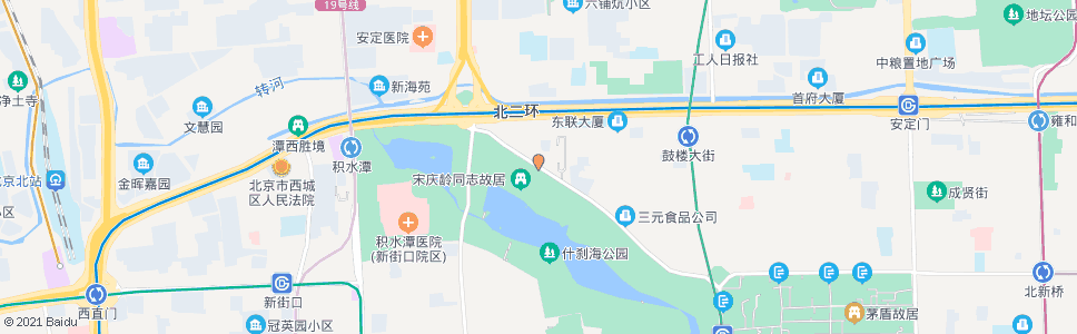 北京果子市_公交站地图_北京公交_妙搜公交查询2024