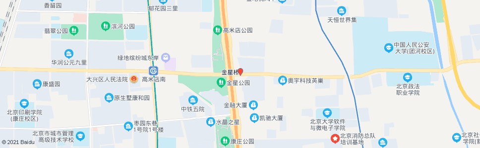 北京金星东站_公交站地图_北京公交_妙搜公交查询2024
