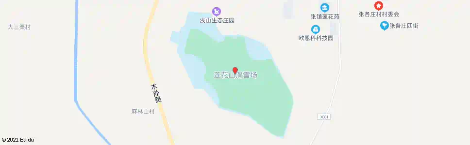 北京莲花山滑雪场_公交站地图_北京公交_妙搜公交查询2024