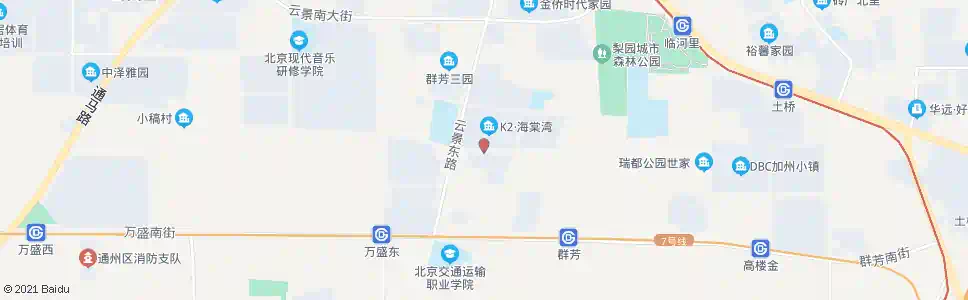 北京群芳二园_公交站地图_北京公交_妙搜公交查询2024