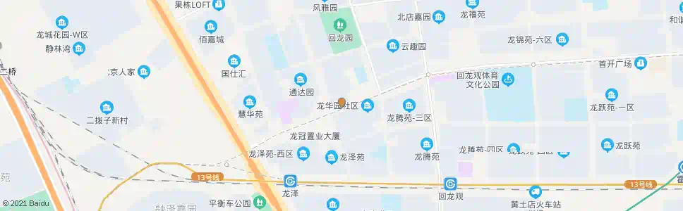 北京龙华园_公交站地图_北京公交_妙搜公交查询2024