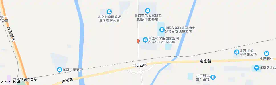 北京京密北二街中路_公交站地图_北京公交_妙搜公交查询2024