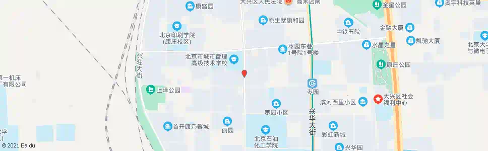 北京枣园路口北_公交站地图_北京公交_妙搜公交查询2024