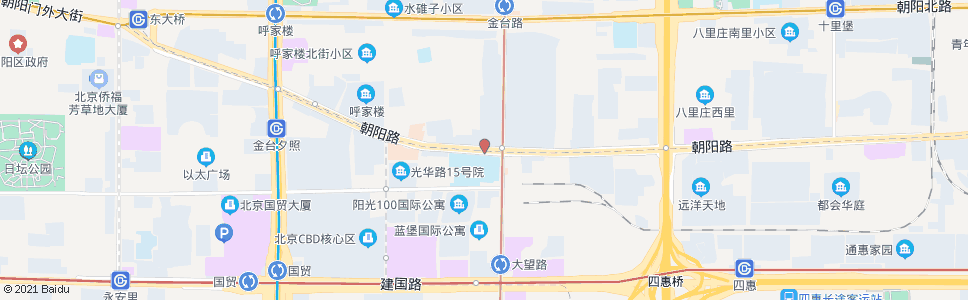 北京红庙路口西_公交站地图_北京公交_妙搜公交查询2024