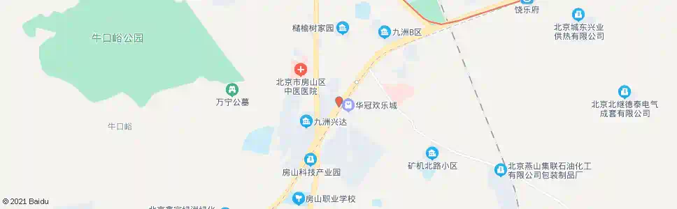 北京房山南关立交桥北_公交站地图_北京公交_妙搜公交查询2024