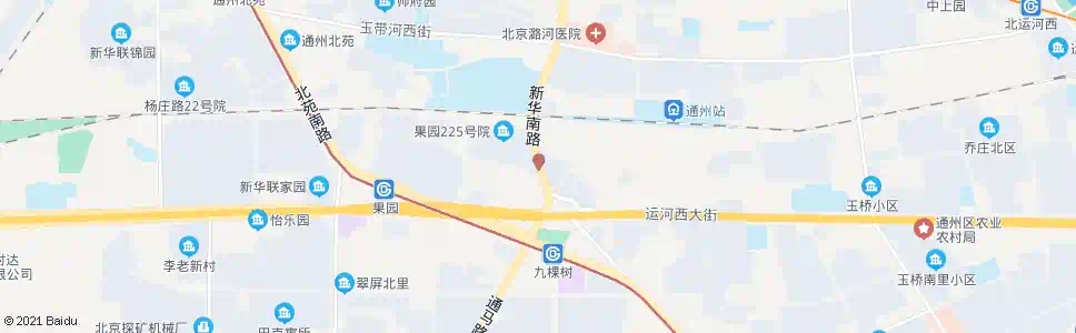 北京果园环岛北_公交站地图_北京公交_妙搜公交查询2024