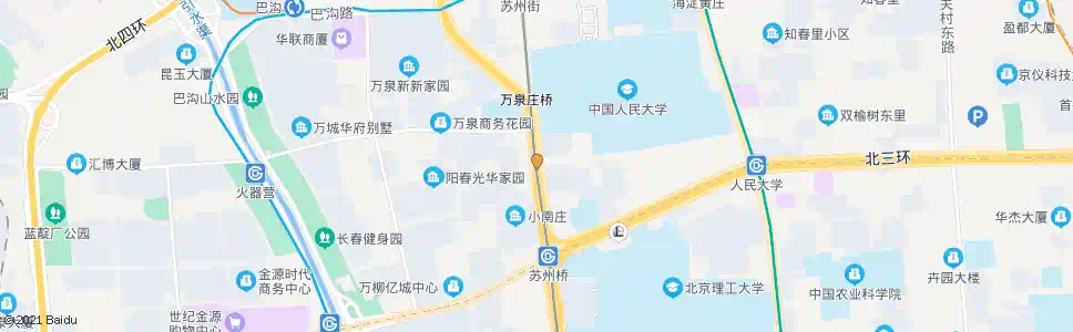 北京万泉庄_公交站地图_北京公交_妙搜公交查询2024