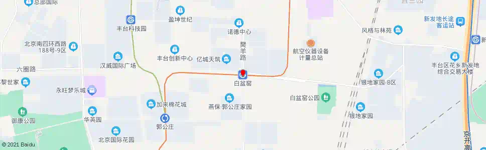 北京白盆窑_公交站地图_北京公交_妙搜公交查询2024