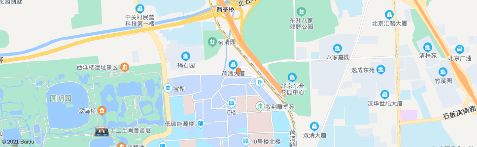 北京大石桥北_公交站地图_北京公交_妙搜公交查询2024
