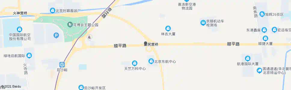 北京回民营_公交站地图_北京公交_妙搜公交查询2024