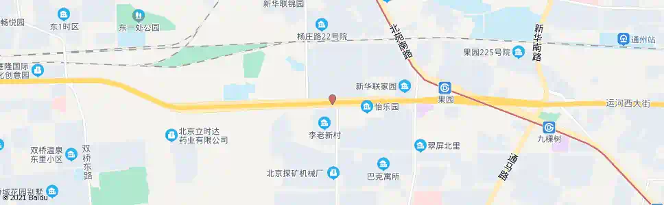 北京李老新村_公交站地图_北京公交_妙搜公交查询2024