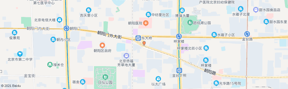 北京西大桥油站_公交站地图_北京公交_妙搜公交查询2024