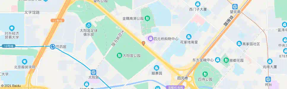 北京望京桥东_公交站地图_北京公交_妙搜公交查询2024