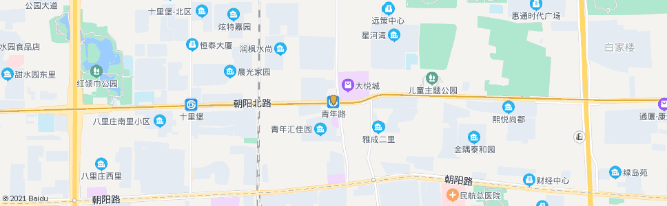 北京青年路口_公交站地图_北京公交_妙搜公交查询2024