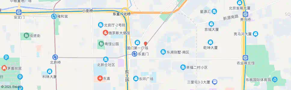 北京东外斜街_公交站地图_北京公交_妙搜公交查询2024