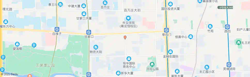 北京展览路口南_公交站地图_北京公交_妙搜公交查询2024