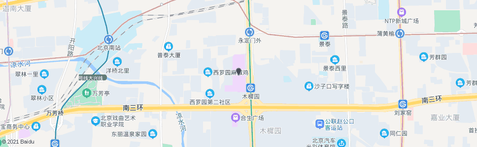 北京香水湾_公交站地图_北京公交_妙搜公交查询2024