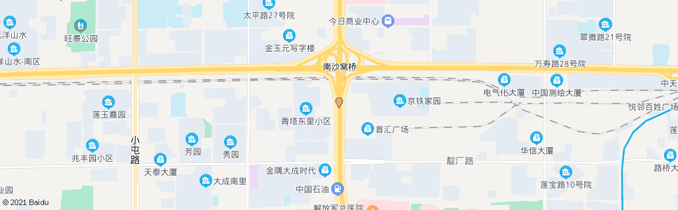 北京青塔_公交站地图_北京公交_妙搜公交查询2024