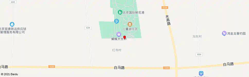 北京鲜花港_公交站地图_北京公交_妙搜公交查询2024