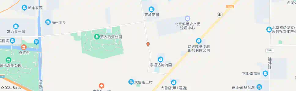 北京小鲁店南_公交站地图_北京公交_妙搜公交查询2024